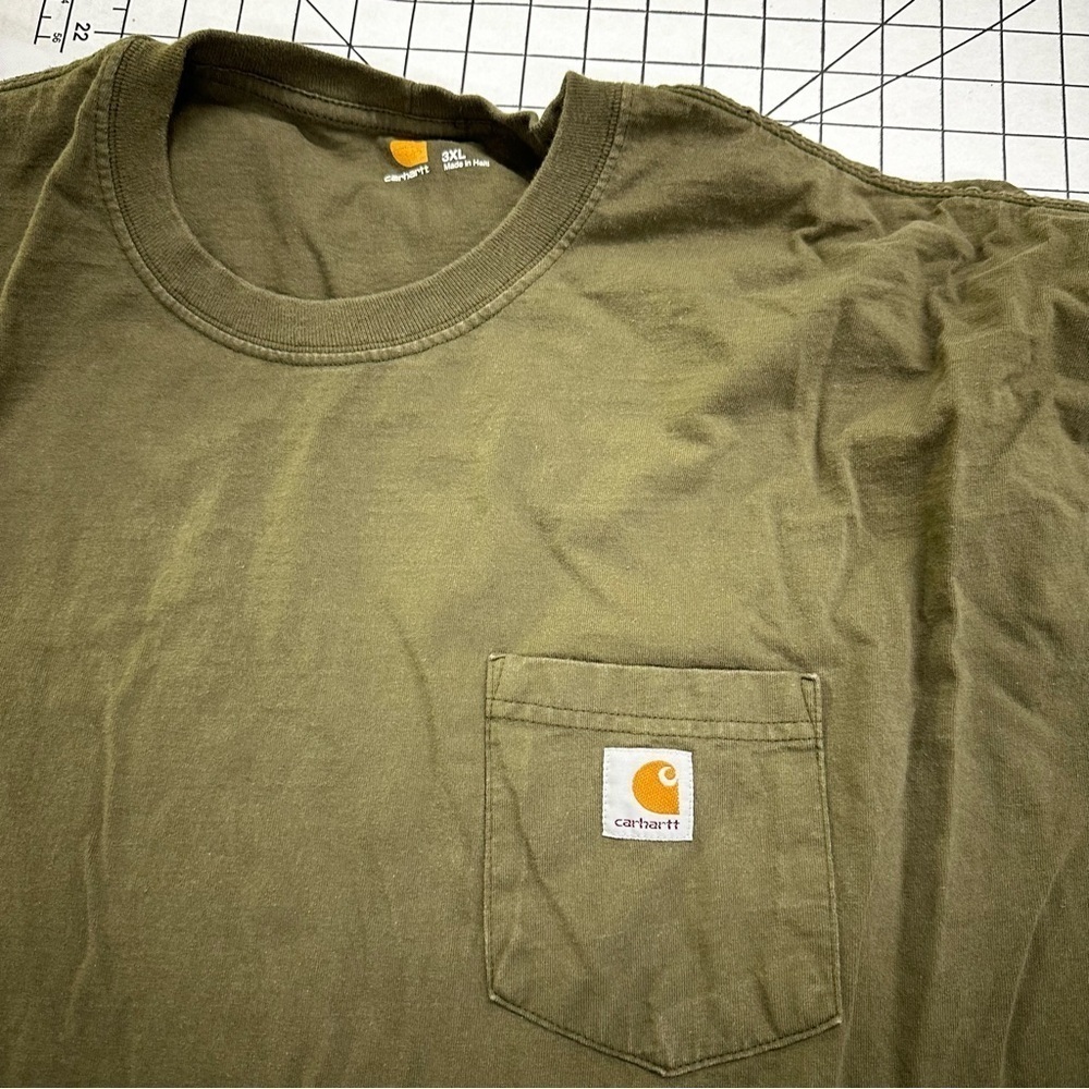 Carhartt sz 3XL pocket tee A13 - Picture 3 of 4